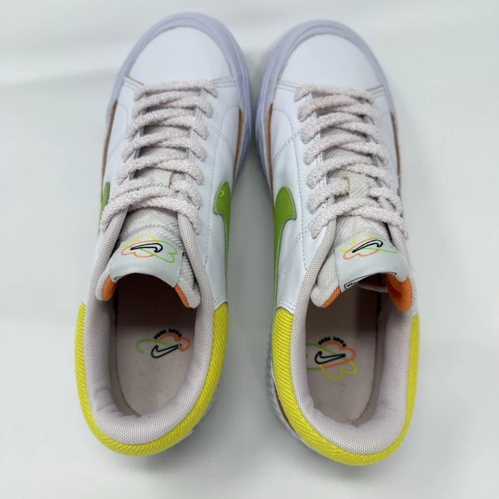 Nike Court Legacy Lift Sneakers Women's Size 10 White Lifestyle Shoes FD0872-100